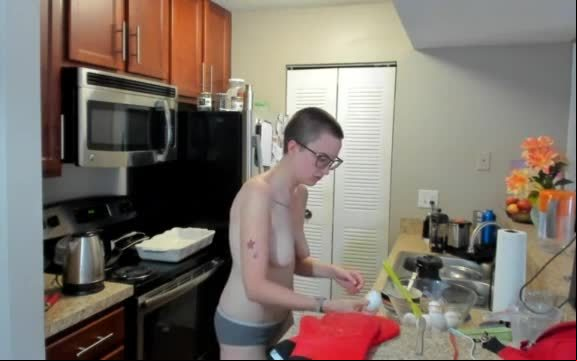 Ignoring you while baking cookies